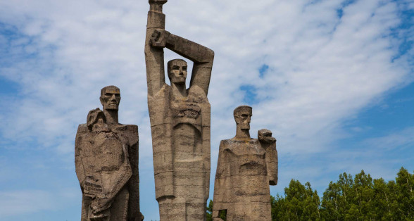 Sarkano okupantu propagandā bieži izmantotais Salaspils memoriāls